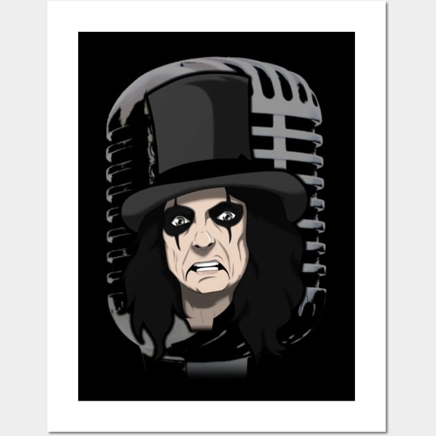 Alice Cooper Wall Art by EnegDesign